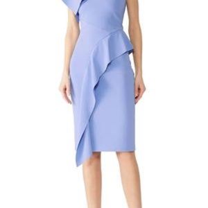 Parker Asymmetric Ruffle Dress